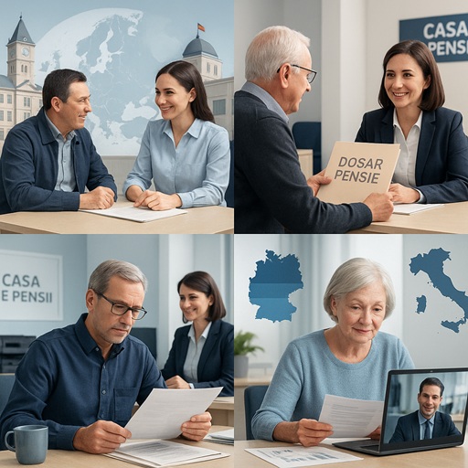 Pensia comunitară: ghid complet pentru românii care au lucrat în UE și UK